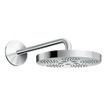 AXOR One Overhead Shower 280 1jet with Shower Arm from Brandt in Chrome finish
