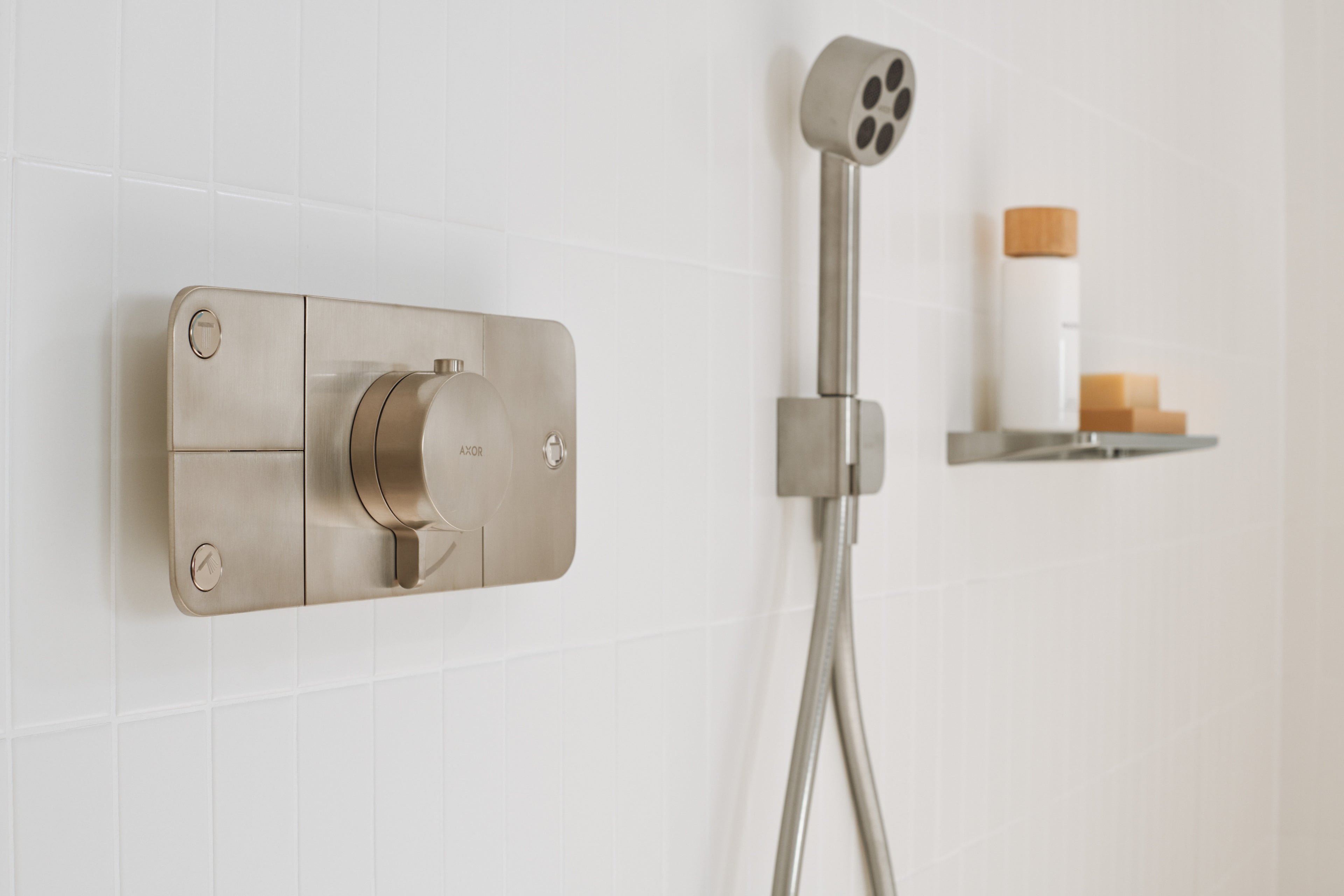 AXOR One Porter Unit from Brandt in Brushed Nickel finish