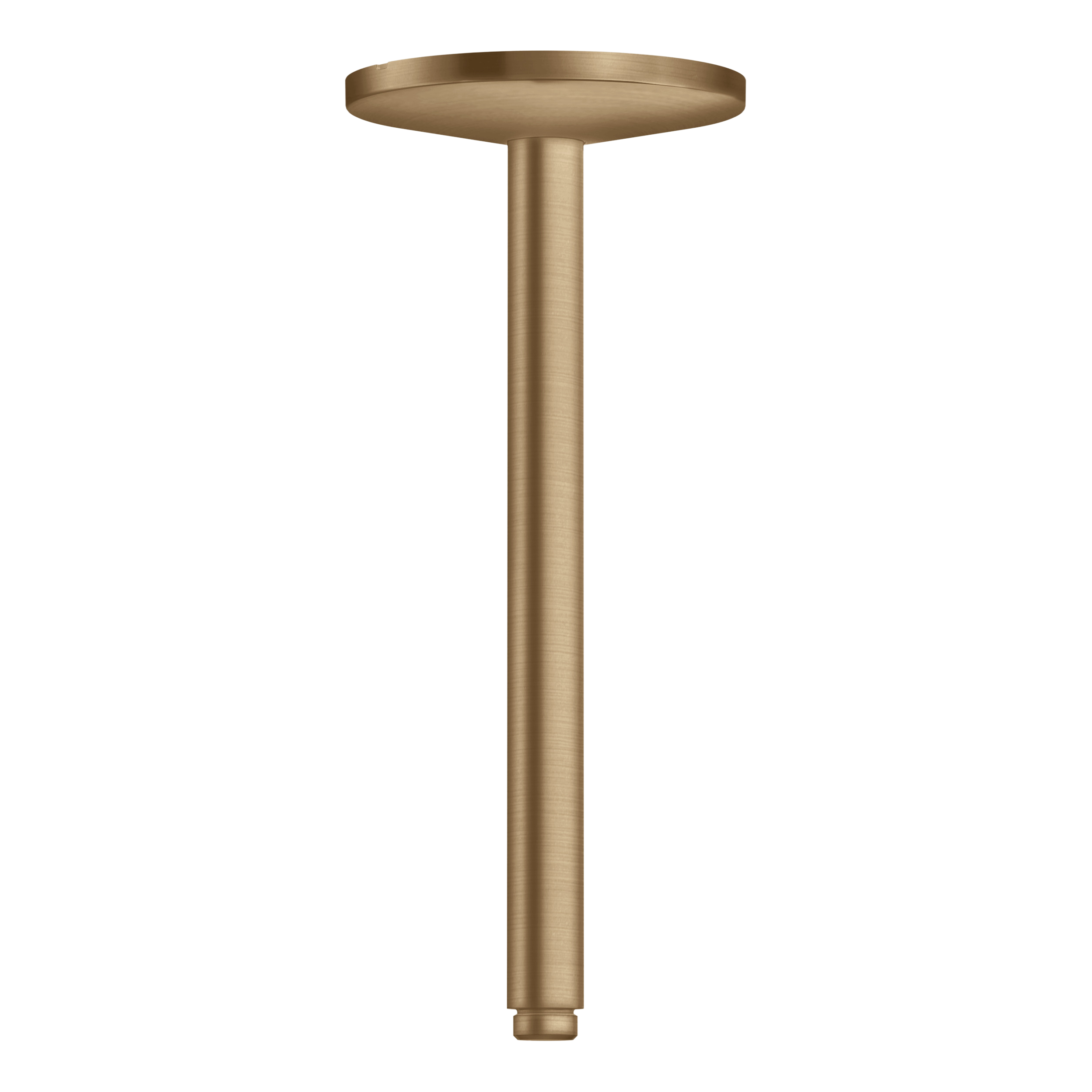 AXOR One Ceiling Connector 300 mm for Overhead Shower 280 1jet from Brandt in Brushed Bronze finish