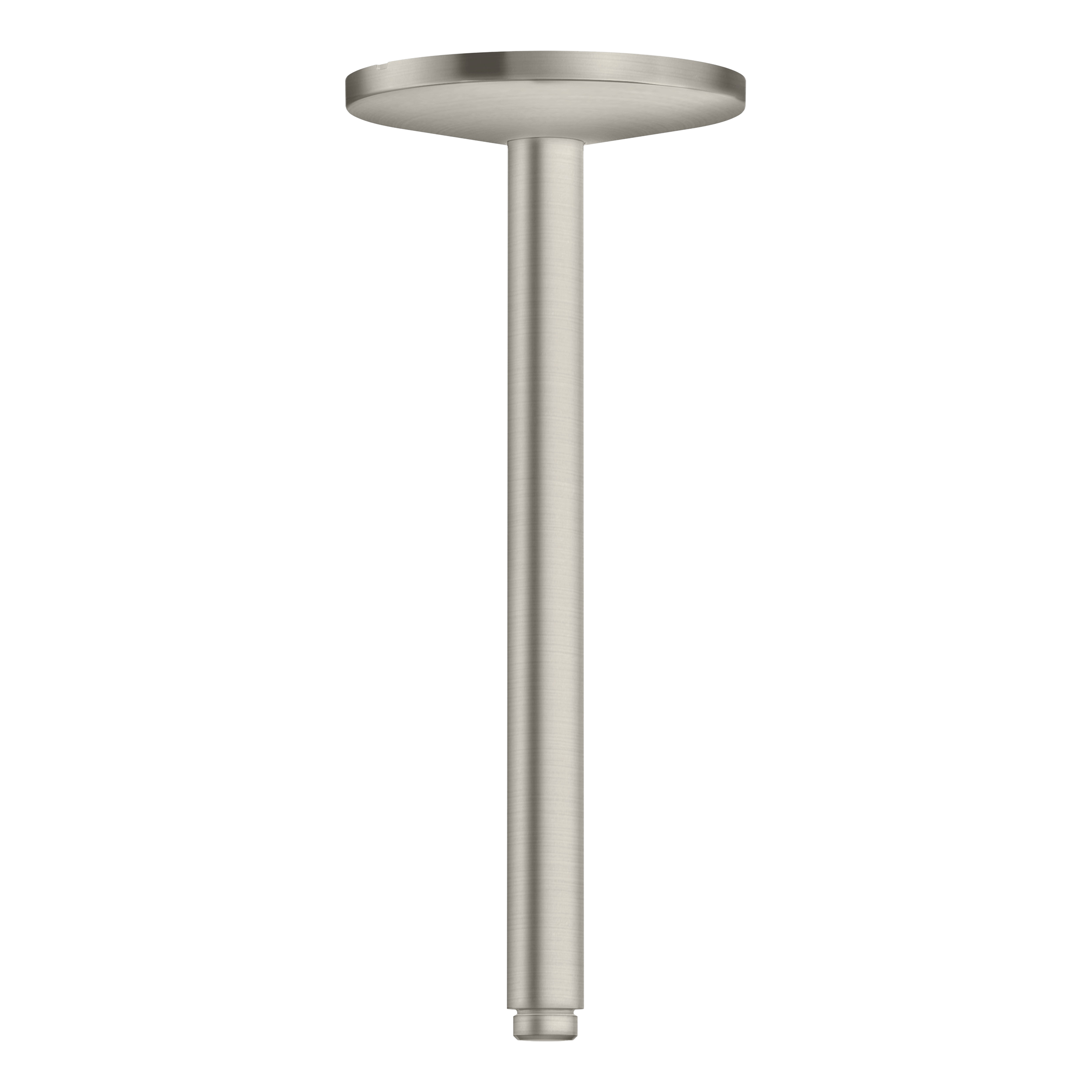AXOR One Ceiling Connector 300 mm for Overhead Shower 280 1jet from Brandt in Stainless Steel Optic finish