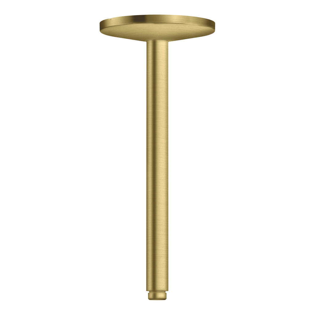 AXOR One Ceiling Connector 300 mm for Overhead Shower 280 1jet from Brandt in Brushed Brass finish