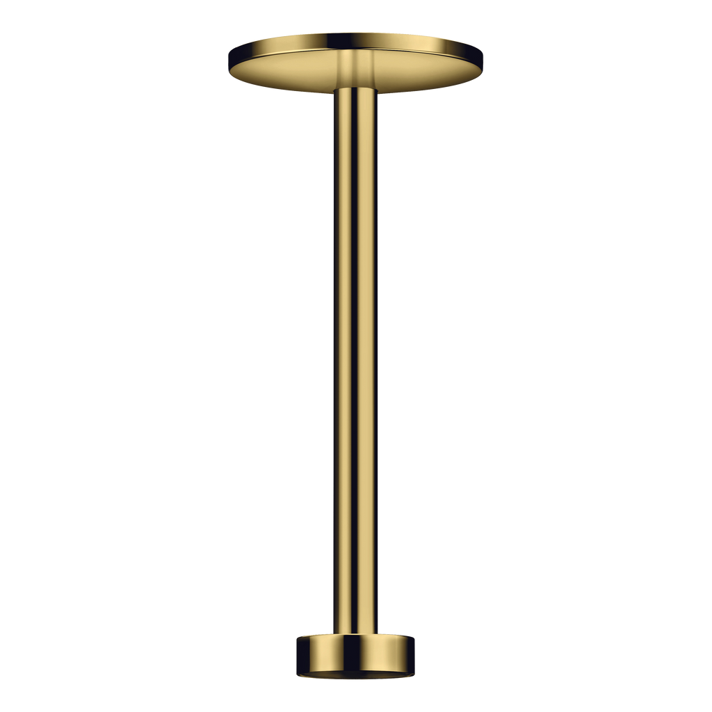 AXOR One Ceiling Connector 300 mm for Overhead Shower 280 2jet from Brandt in Polished Gold Optic finish