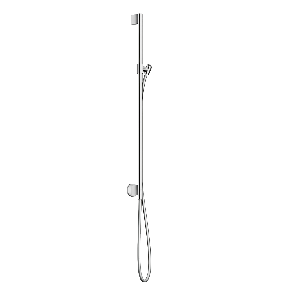 AXOR One Shower Bar 90 cm with Wall Connection and 1,6 m Shower Hose from Brandt in Chrome finish