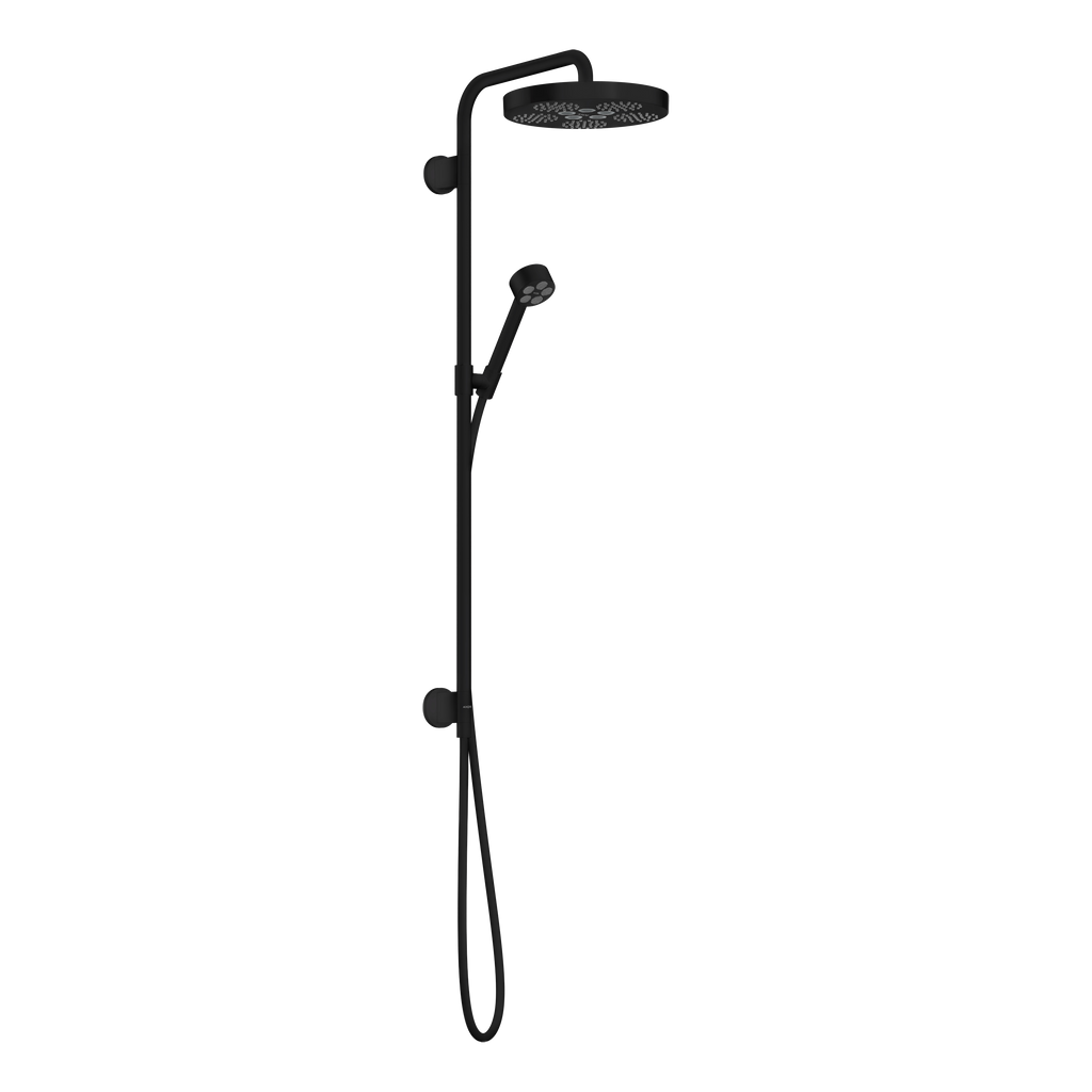 AXOR One Concealed Shower Column 280 1jet from Brandt in Matt Black finish