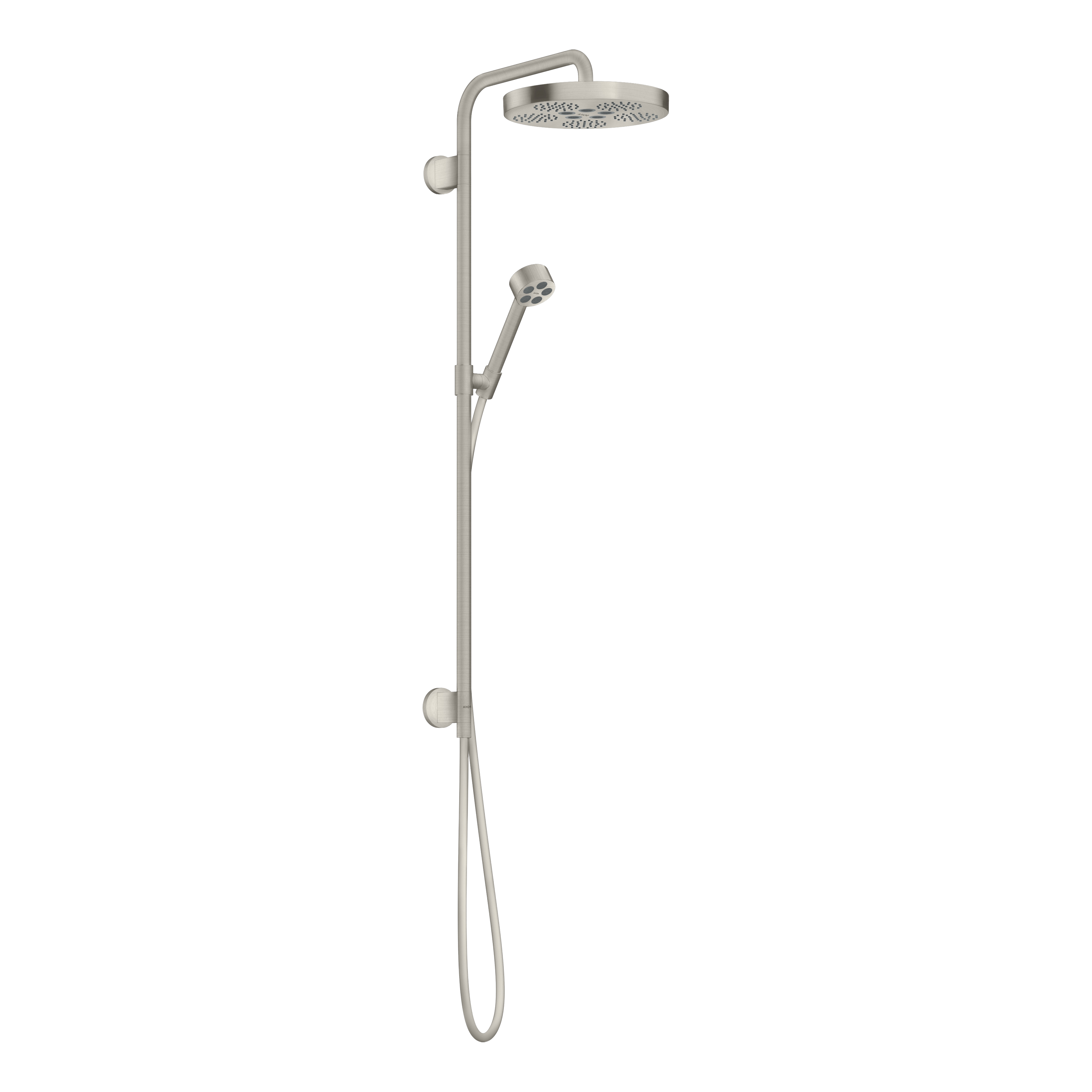 AXOR One Concealed Shower Column 280 1jet from Brandt in Stainless Steel Optic finish