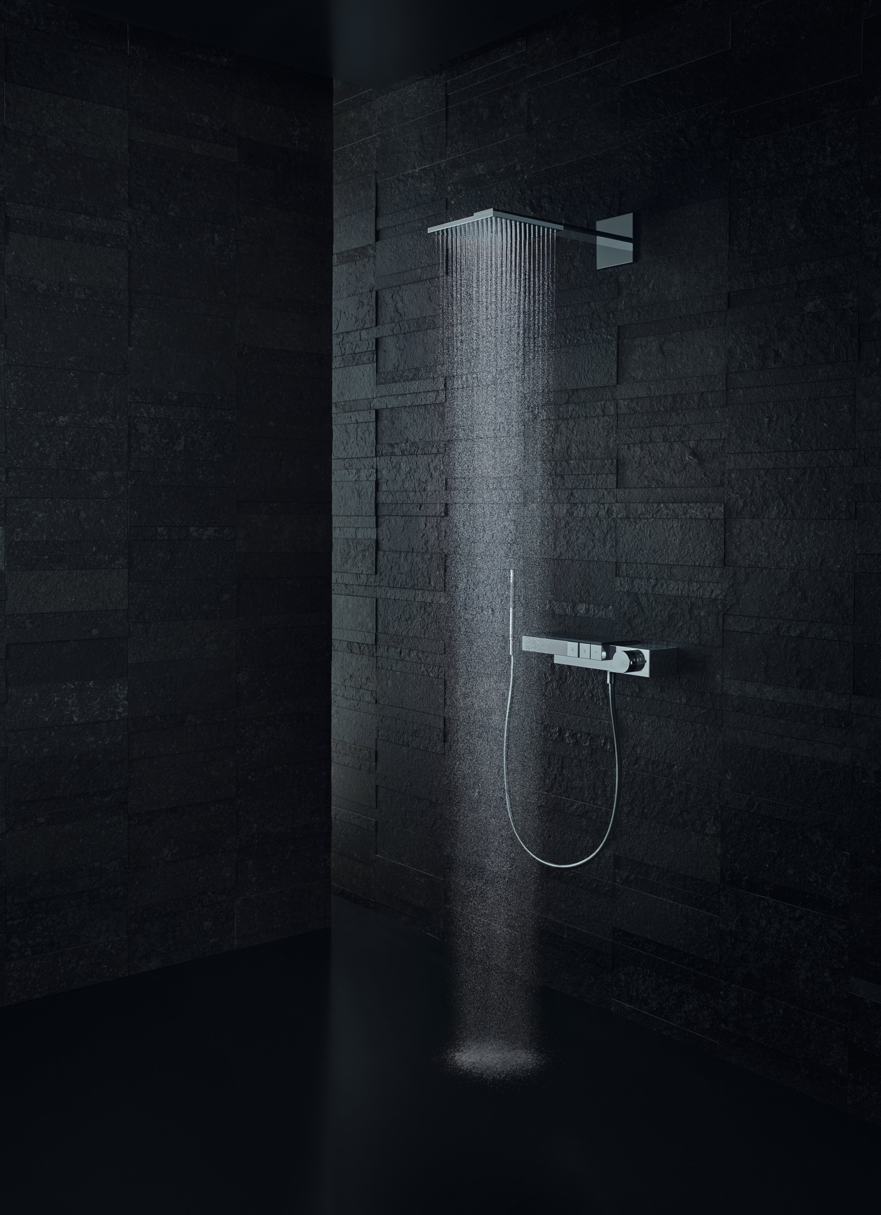 AXOR One Shower Holder from Brandt in Chrome finish
