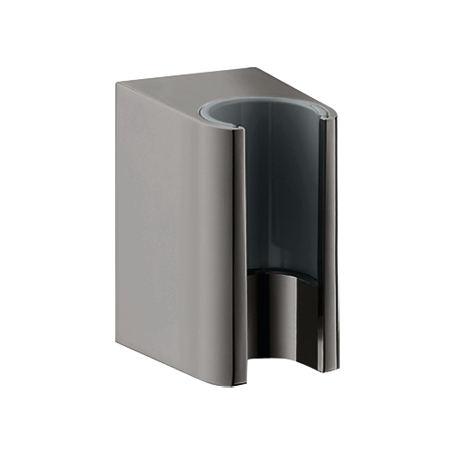 AXOR One Shower Holder from Brandt in Polished Black Chrome finish
