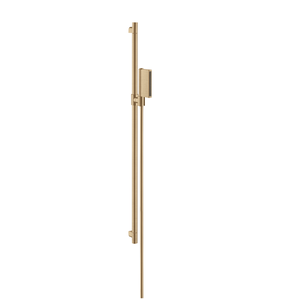 AXOR One Shower Set 90 cm with Hand Shower 2jet from Brandt in Brushed Bronze finish