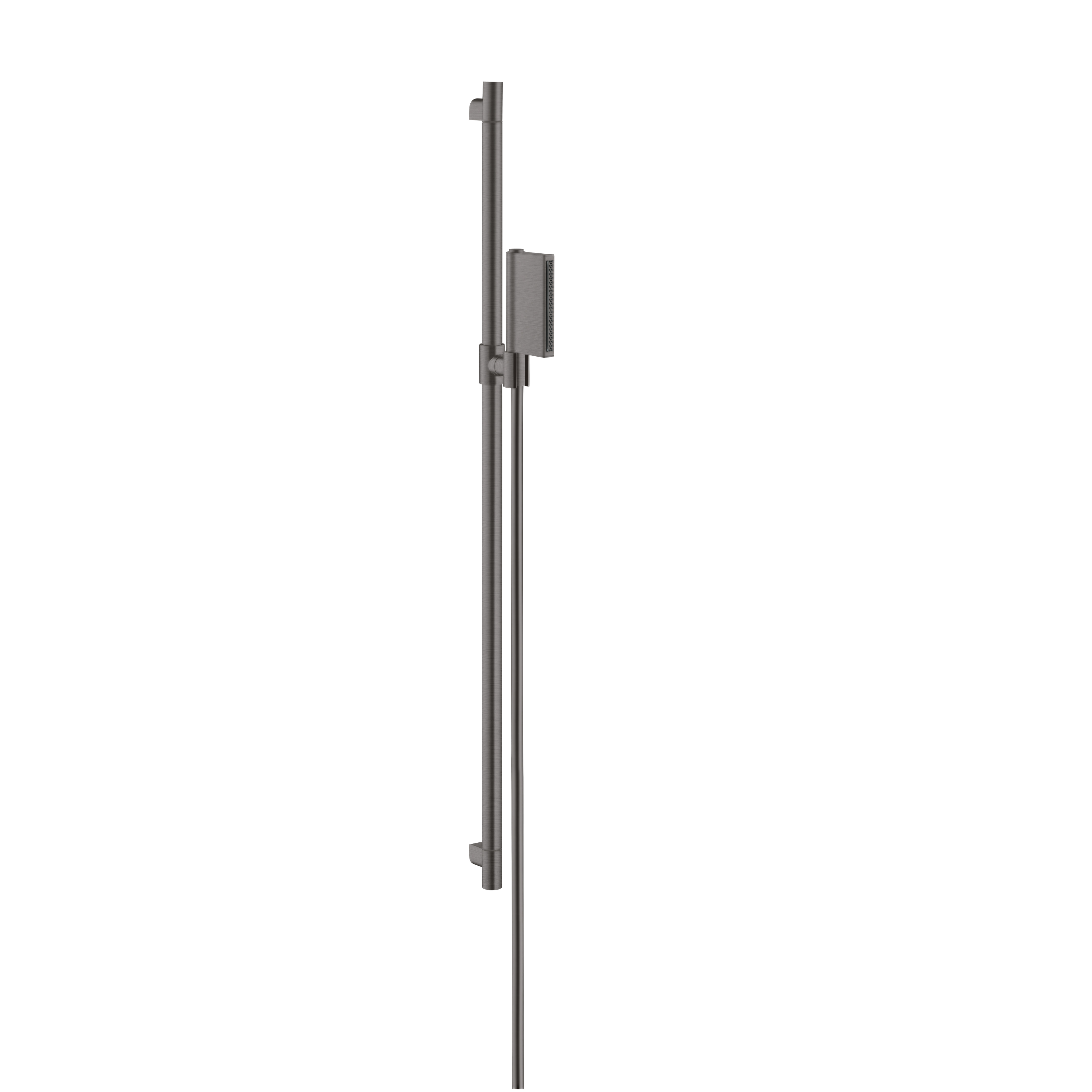 AXOR One Shower Set 90 cm with Hand Shower 2jet from Brandt in Brushed Black Chrome finish