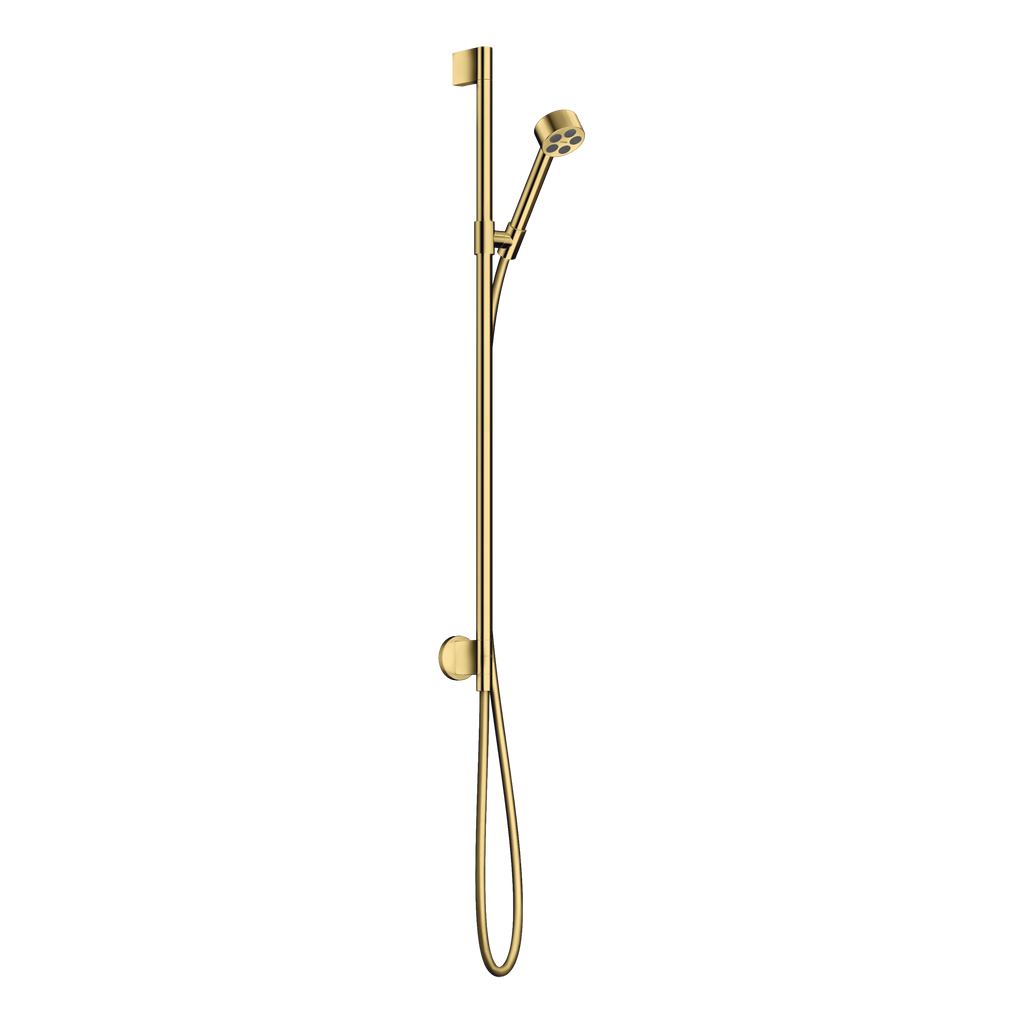 AXOR One Shower Set 75 1jet EcoSmart with Wall Connection from Brandt in Polished Gold Optic finish