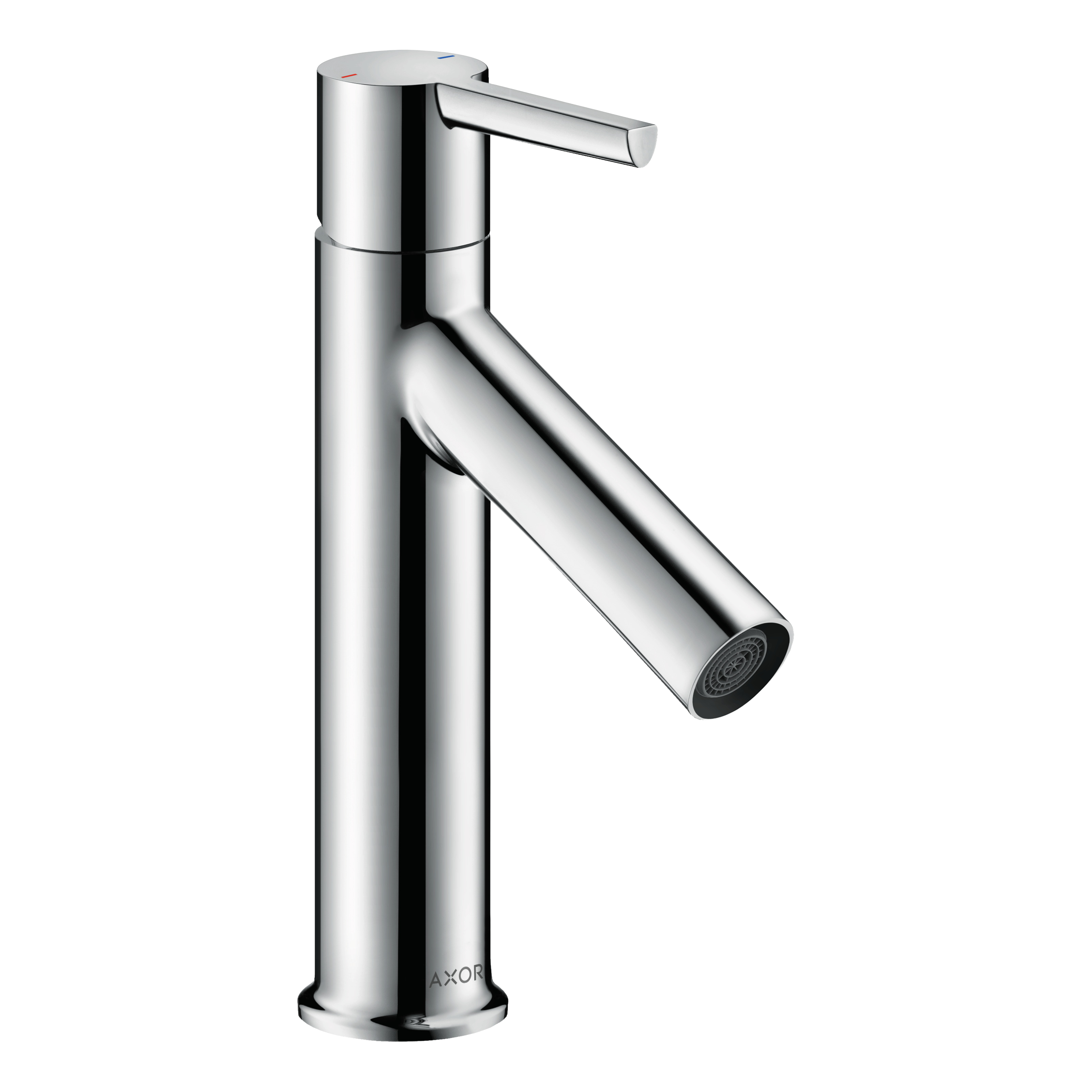 AXOR Starck Single Lever Handle Basin Mixer Faucet 100 with Open Waste Set from Brandt in Chrome finish