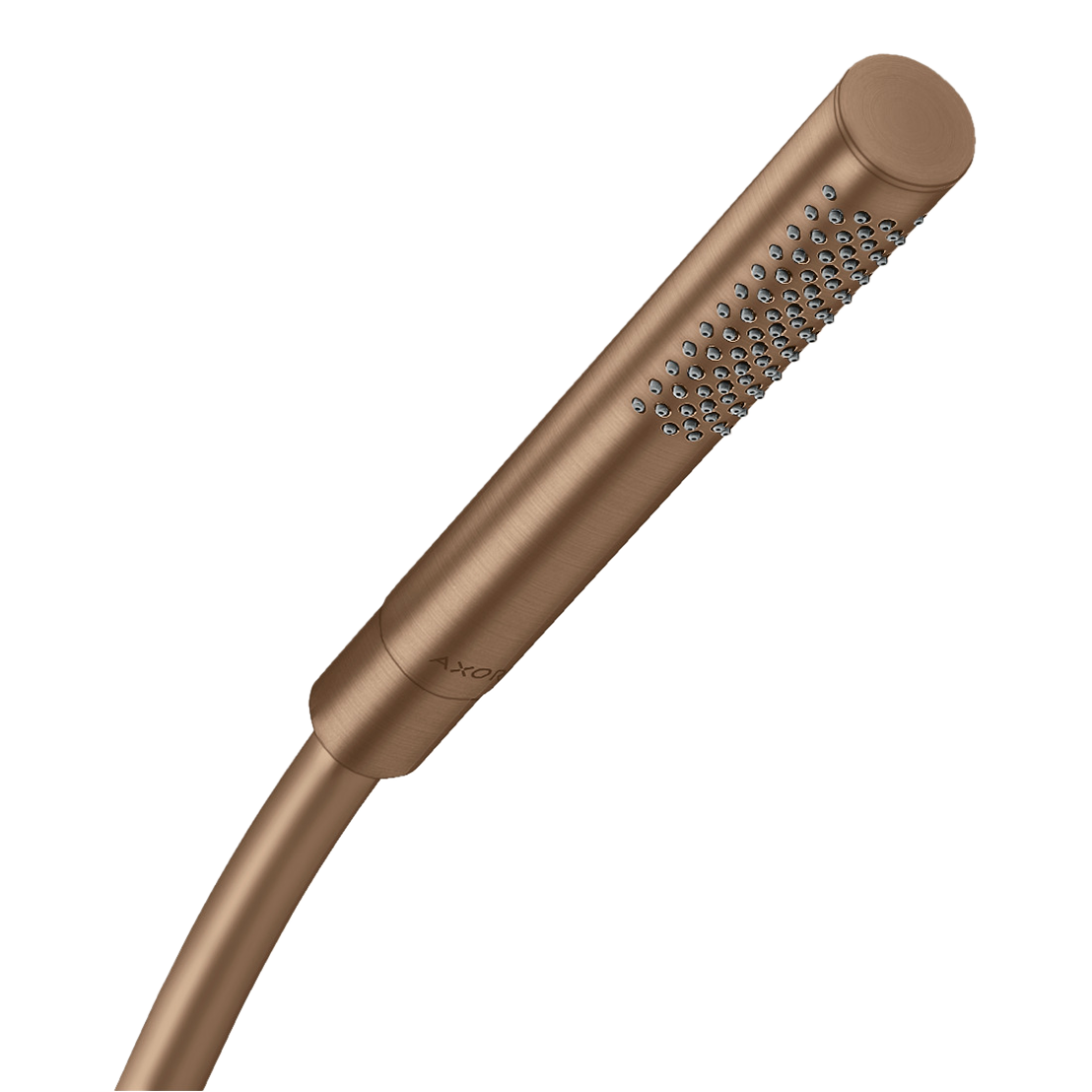AXOR Starck Baton Hand Shower 1jet EcoSmart from Brandt in Brushed Red Gold finish