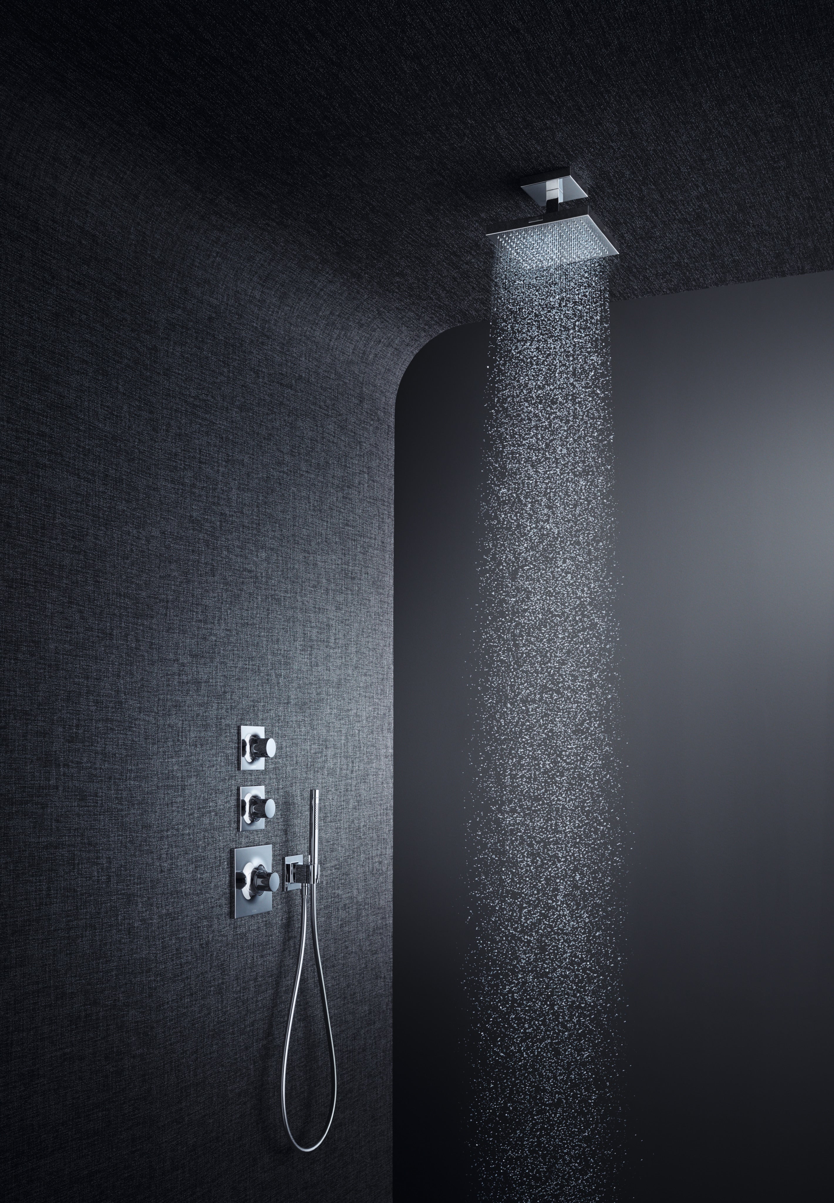 AXOR Starck Baton Hand Shower 2jet from Brandt in Chrome finish
