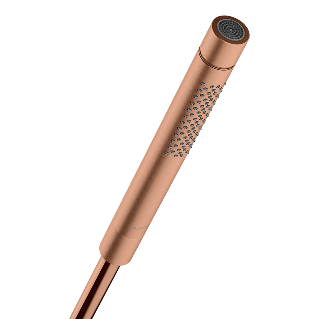 AXOR Starck Baton Hand Shower 2jet from Brandt in Brushed Red Gold finish