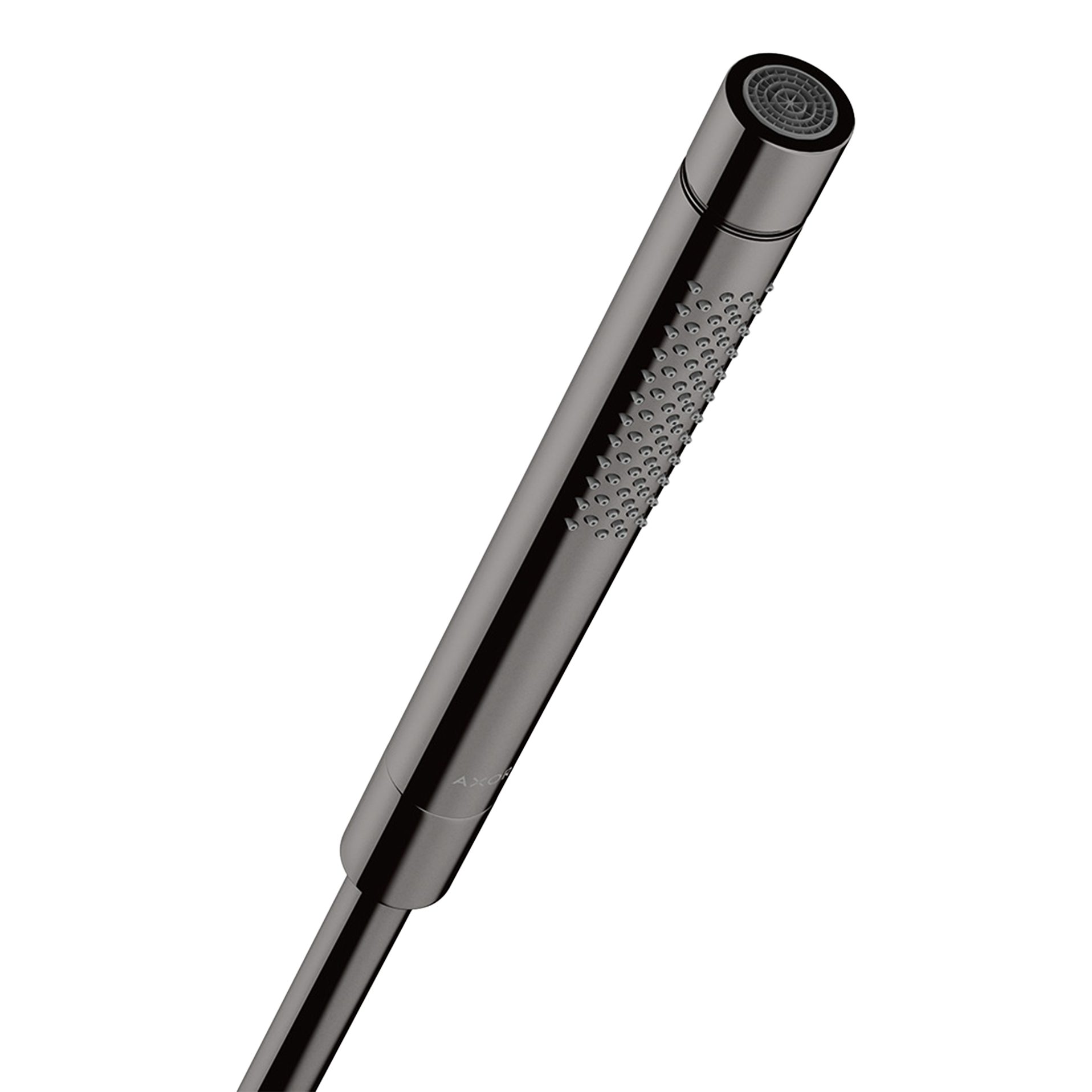 AXOR Starck Baton Hand Shower 2jet from Brandt in Polished Black Chrome finish