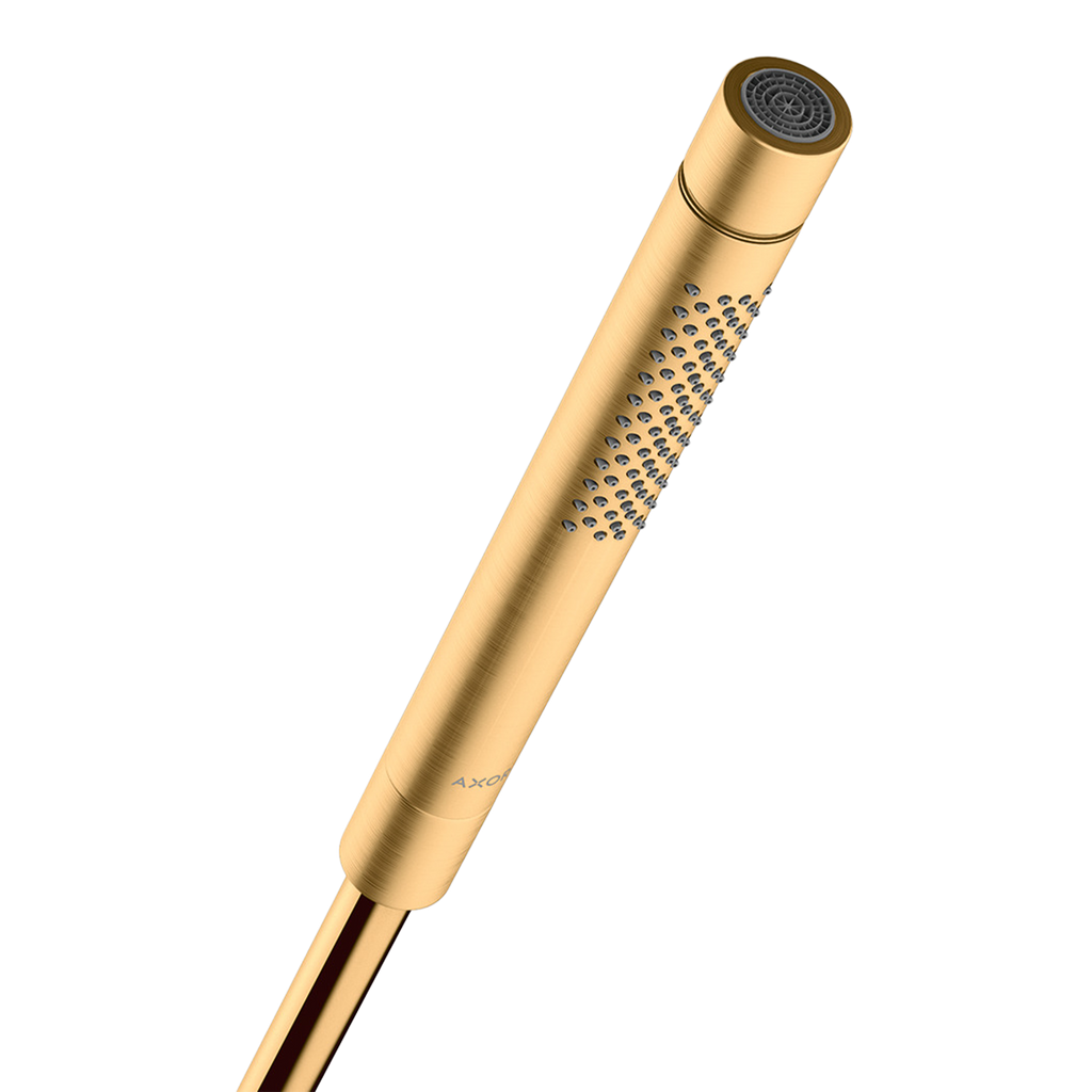 AXOR Starck Baton Hand Shower 2jet from Brandt in Brushed Brass finish