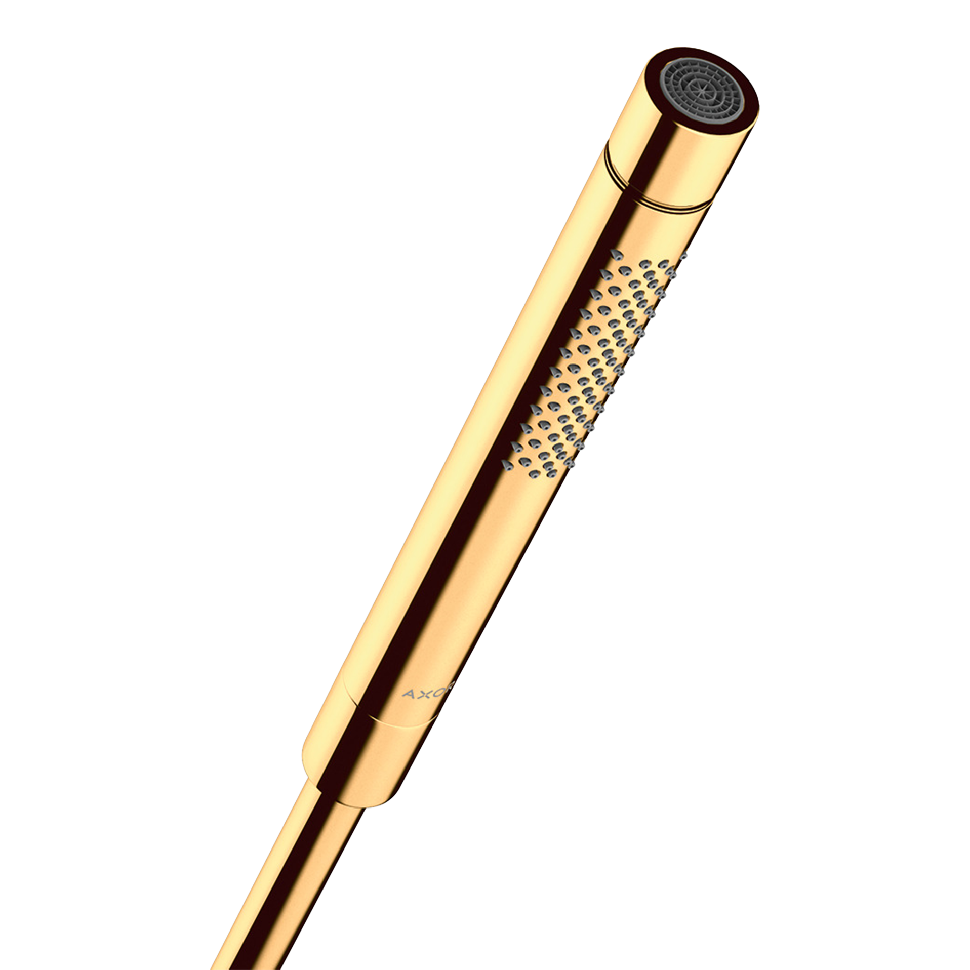 AXOR Starck Baton Hand Shower 2jet from Brandt in Polished Gold Optic finish