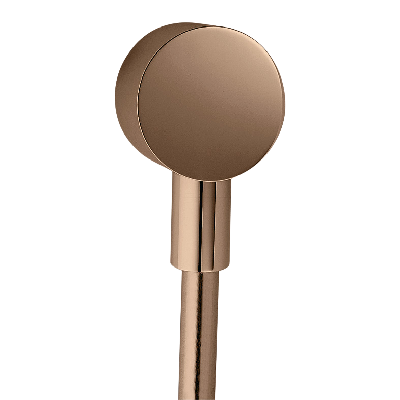 AXOR Starck Hose Outlet from Brandt in Polished Red Gold finish