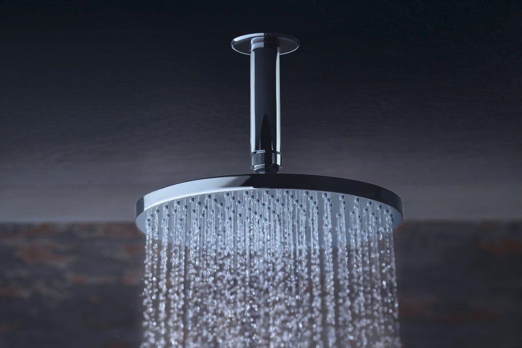AXOR Starck Overhead Shower 240 1jet from Brandt in Chrome finish
