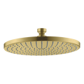 AXOR Starck Overhead Shower 240 1jet from Brandt in Brushed Brass finish