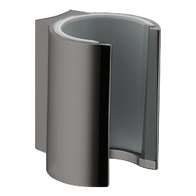 AXOR Starck Shower Holder from Brandt in Polished Black Chrome finish