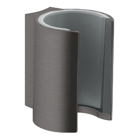 AXOR Starck Shower Holder from Brandt in Brushed Black Chrome finish
