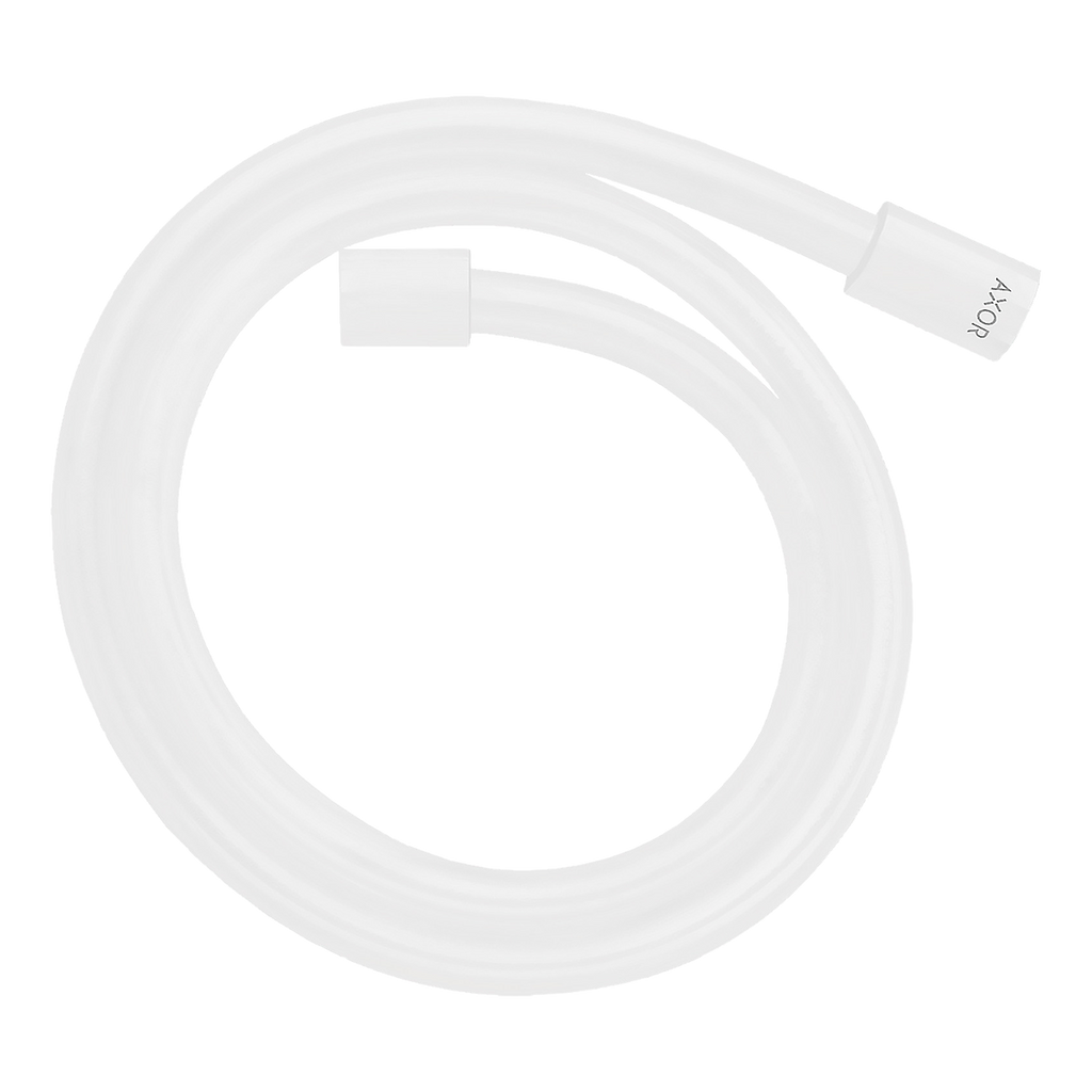 AXOR Starck Shower Hose with Metal Effect 1/2" 1,25 m from Brandt in Matt White finish