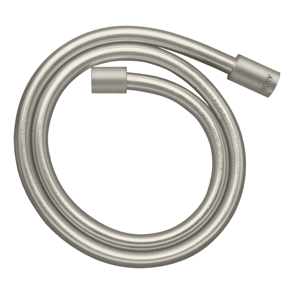 AXOR Starck Shower Hose with Metal Effect 1/2" 1,25 m from Brandt in Stainless Steel Optic finish