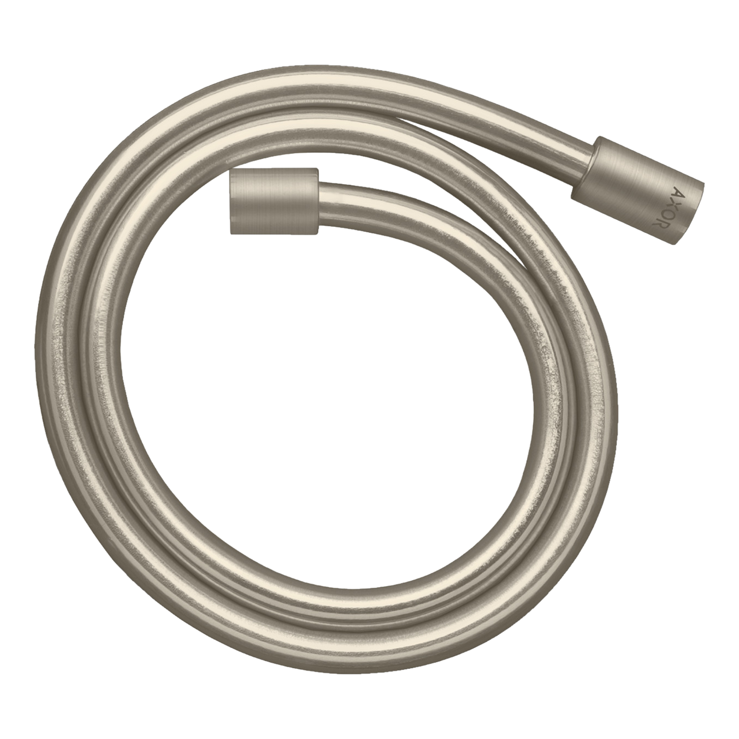 AXOR Starck Shower Hose with Metal Effect 1/2" 1,25 m from Brandt in Brushed Nickel finish