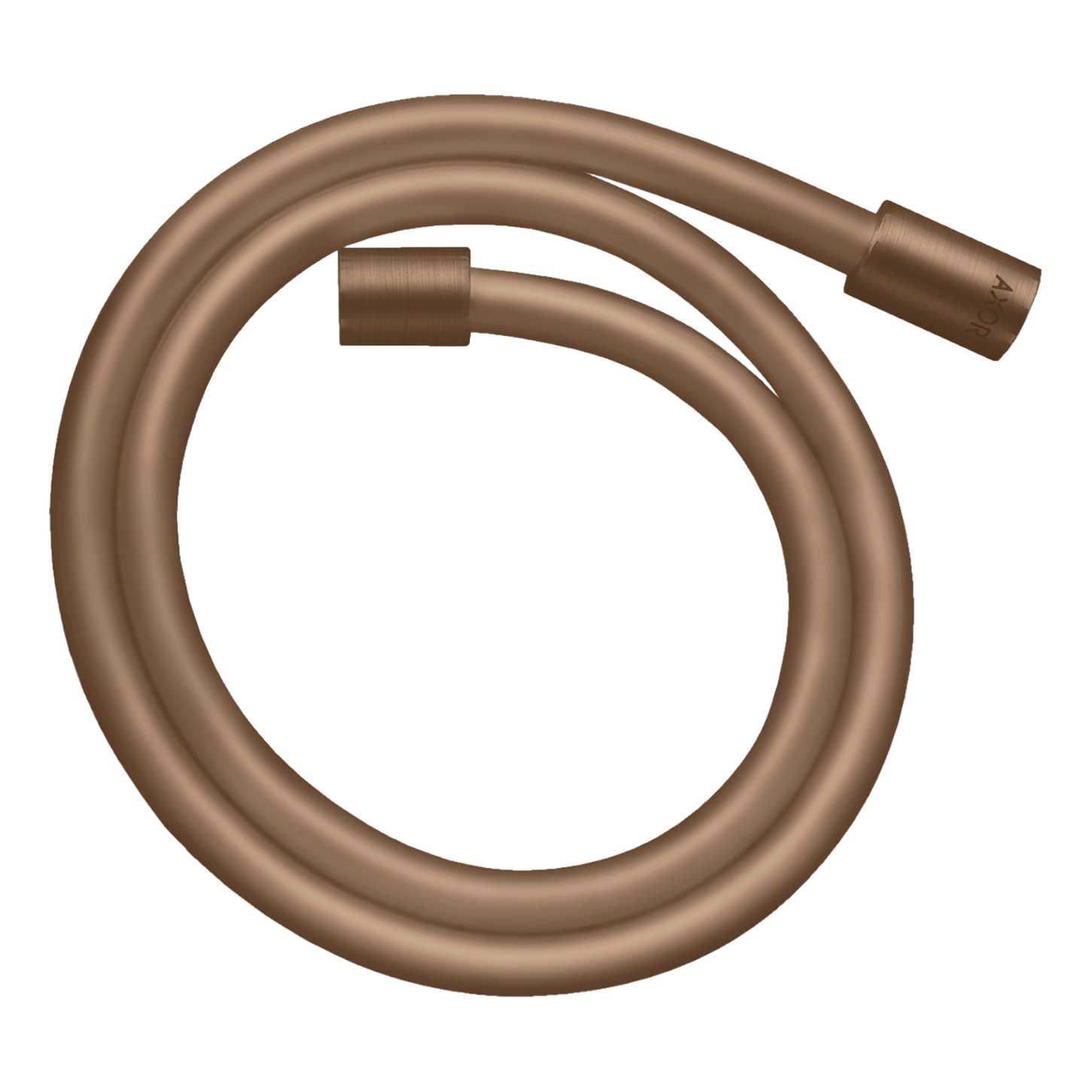 AXOR Starck Shower Hose with Metal Effect 1/2" 2 m from Brandt in Brushed Red Gold finish