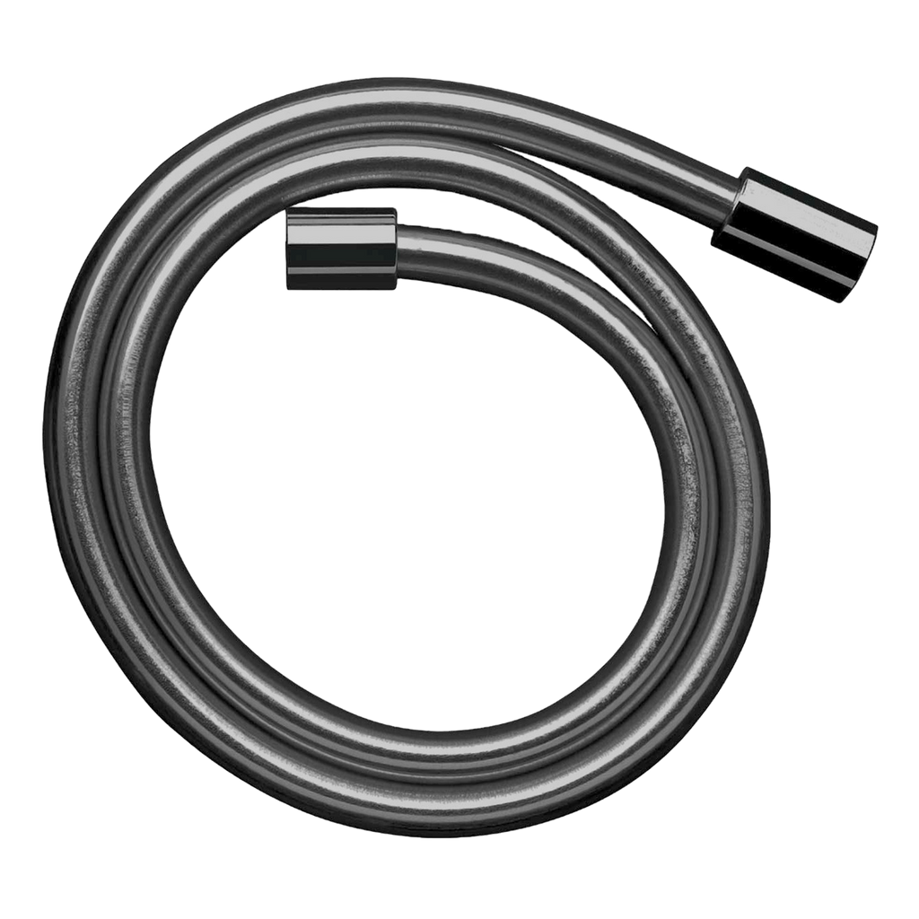 AXOR Starck Shower Hose with Metal Effect 1/2" 1,6 m from Brandt in Polished Black Chrome finish