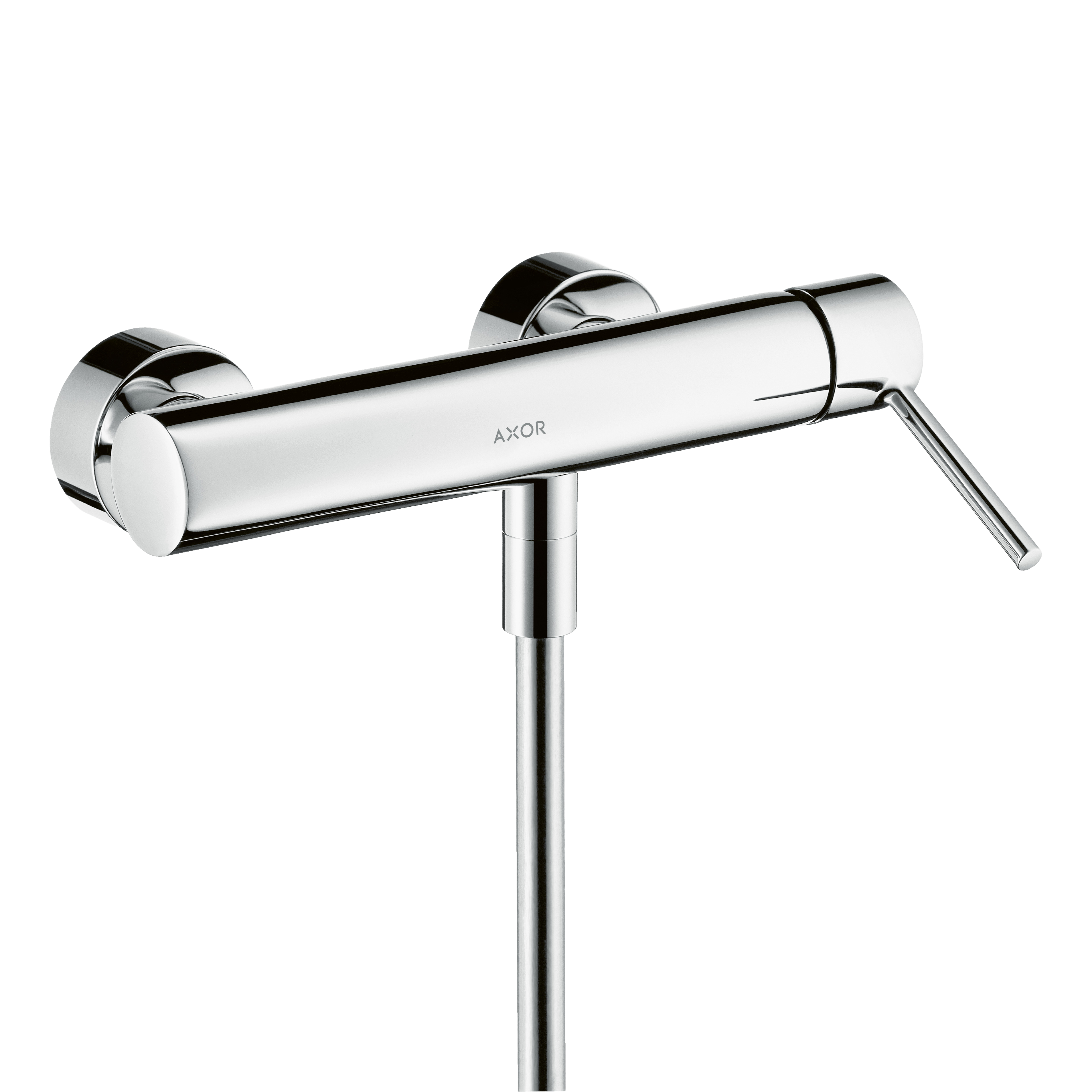 AXOR Starck Single Pin Handle Shower Mixer from Brandt in Chrome finish