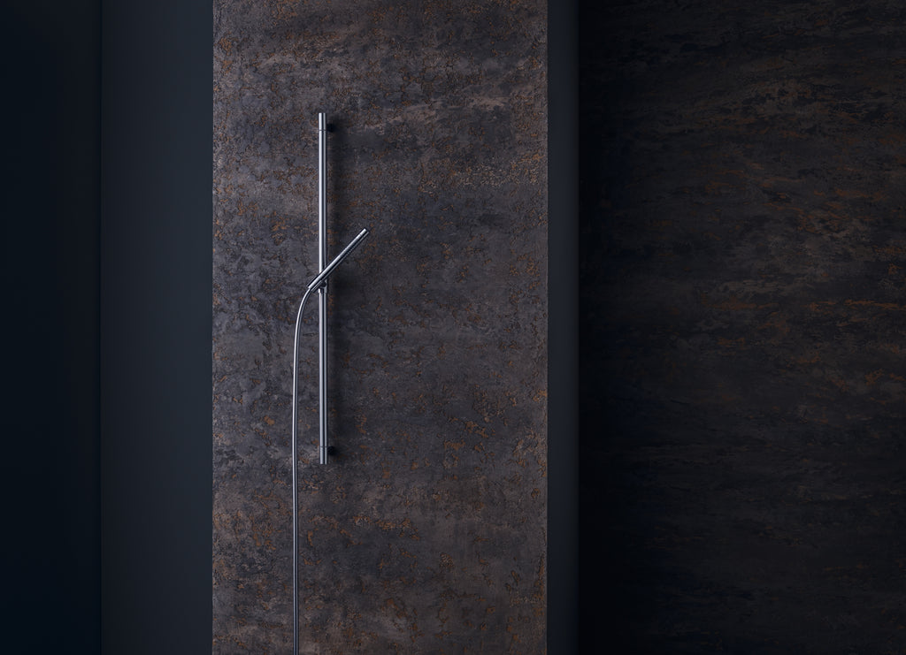 AXOR Starck Shower Set 90 cm with Baton Hand Shower 2jet from Brandt in Chrome finish