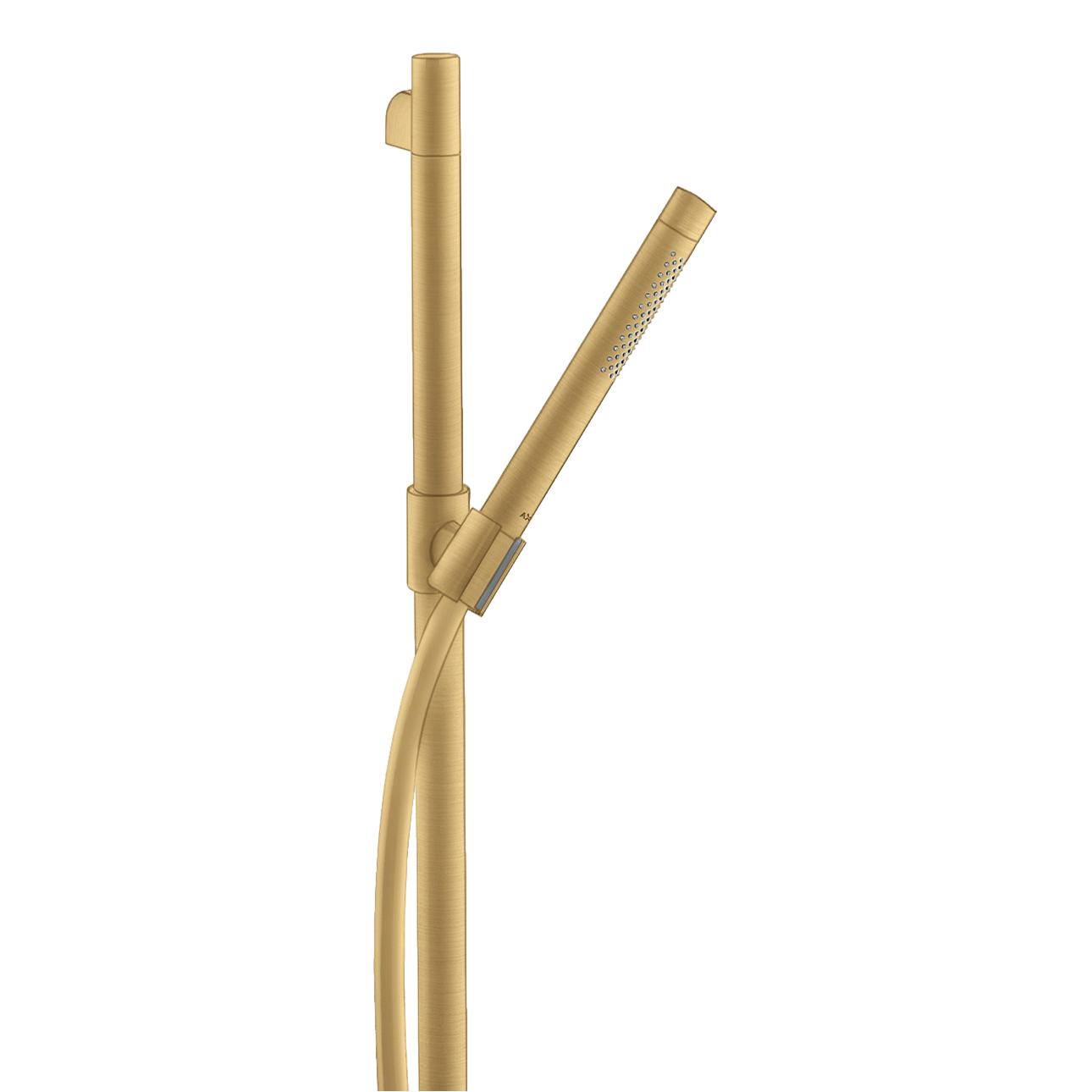 AXOR Starck Shower Set 90 cm with Baton Hand Shower 2jet from Brandt in Brushed Gold Optic finish