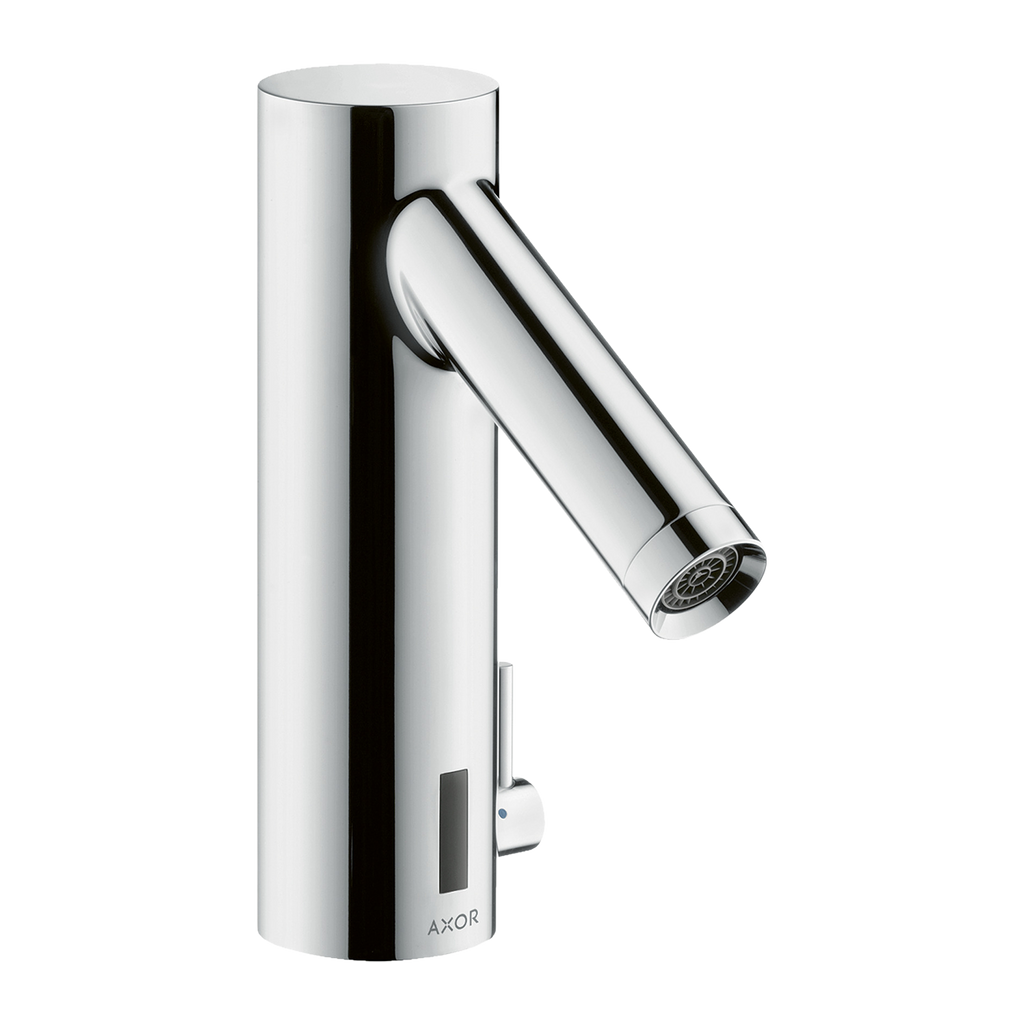AXOR Starck Touchless 230 V Basin Mixer Faucet with Adjustable Temperature from Brandt in Chrome finish