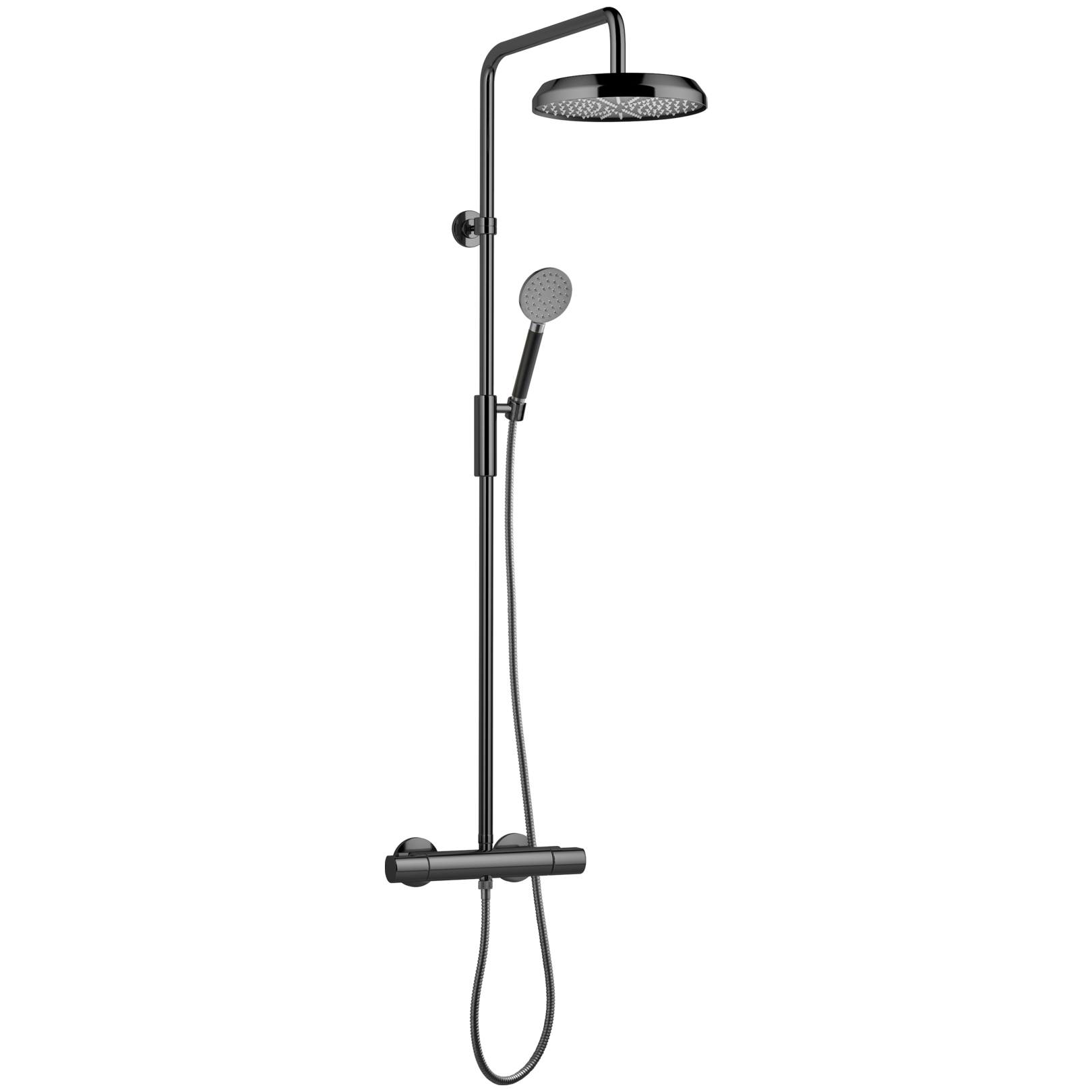 ARM5200 Takdusjsett i Black Chrome fra Tapwell.