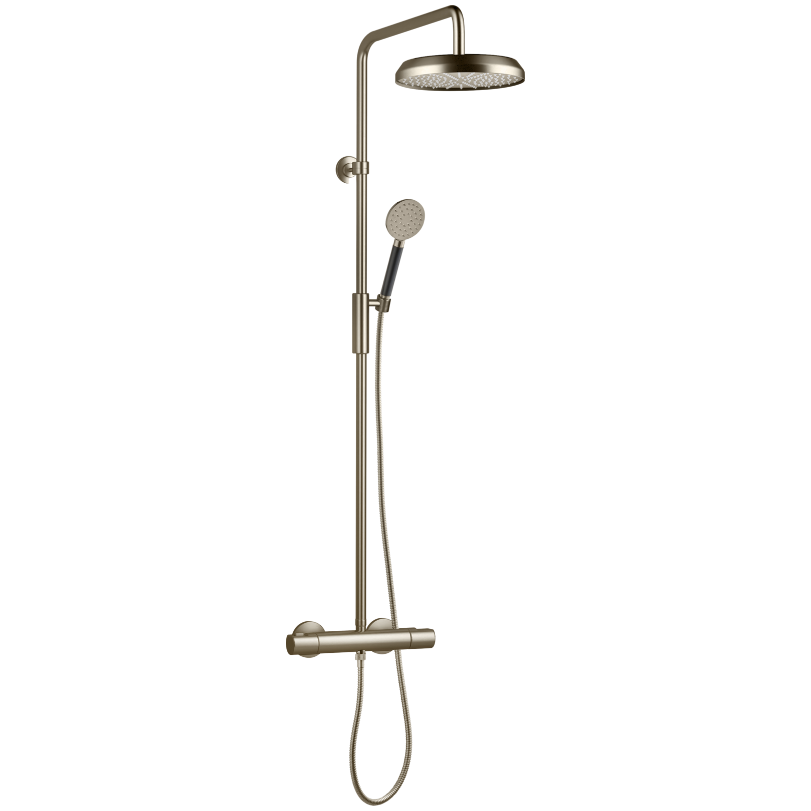ARM5200 Takdusjsett i Brushed Nickel fra Tapwell.