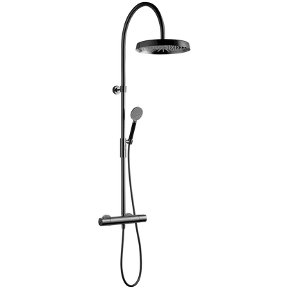 ARM7300 Takdusjsett i Black Chrome fra Tapwell.