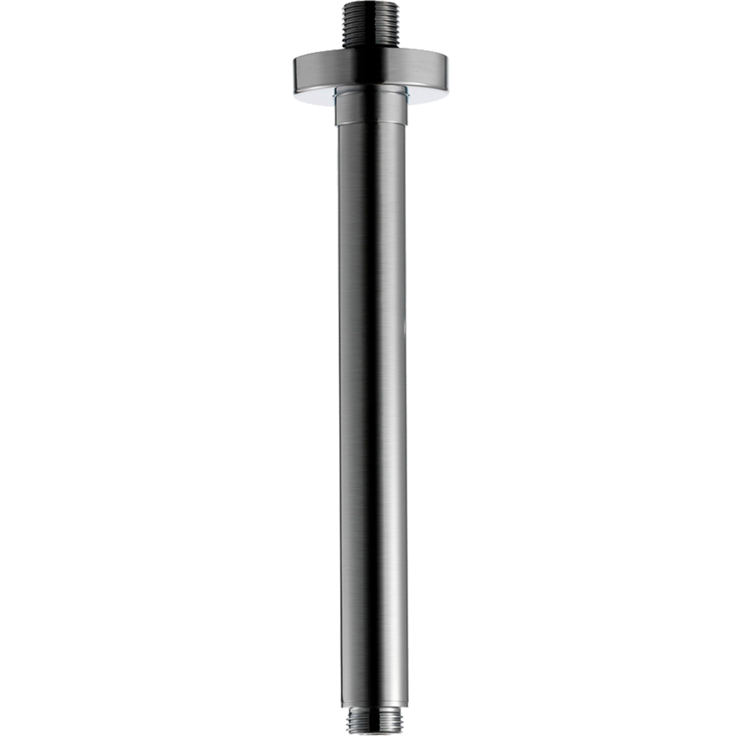 FL271 200 mm Taknedløp i Brushed Black Chrome fra Tapwell.