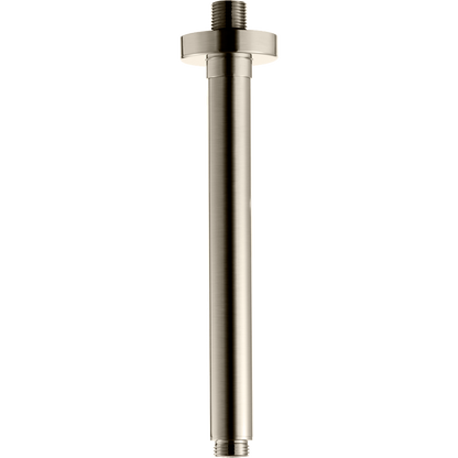 FL271 200 mm Taknedløp i Brushed Nickel fra Tapwell.
