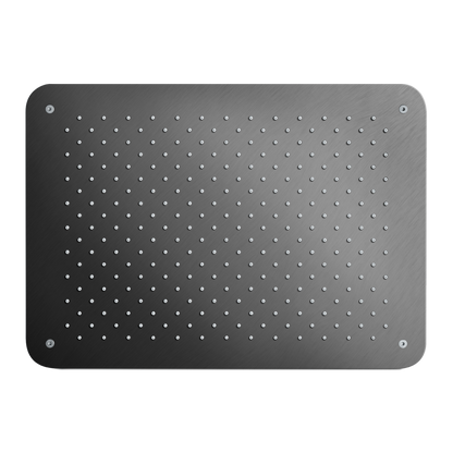 ZSOF093 450 x 320 mm Taksil i Brushed Black Chrome fra Tapwell.