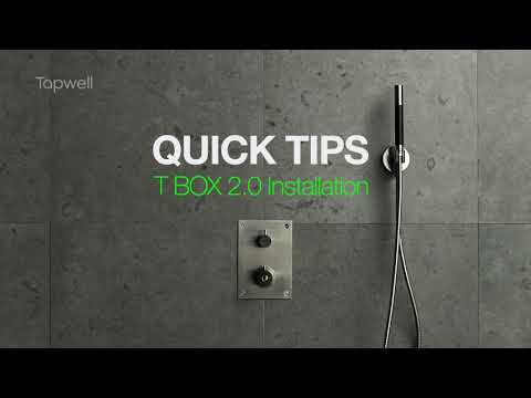 Installasjonsvideo for Tapwell T-Box 2.0 Innbyggingsboks.